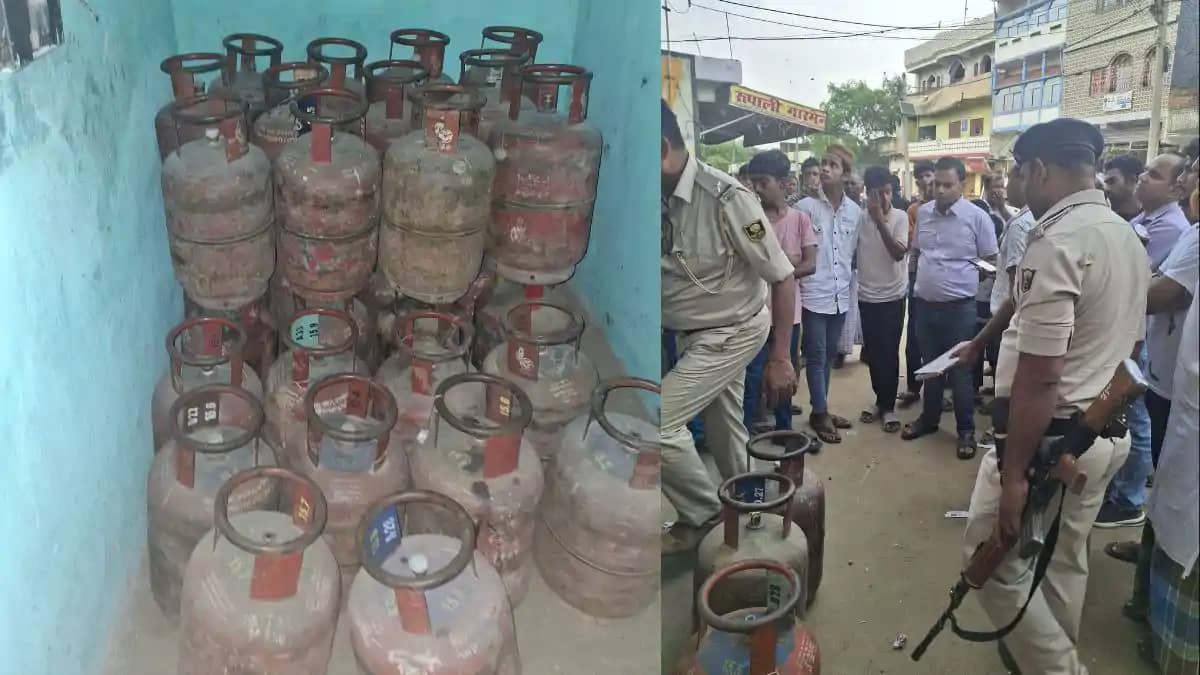 LPG cylinder black marketing in Nawada LPG cylinder black marketing in Nawada