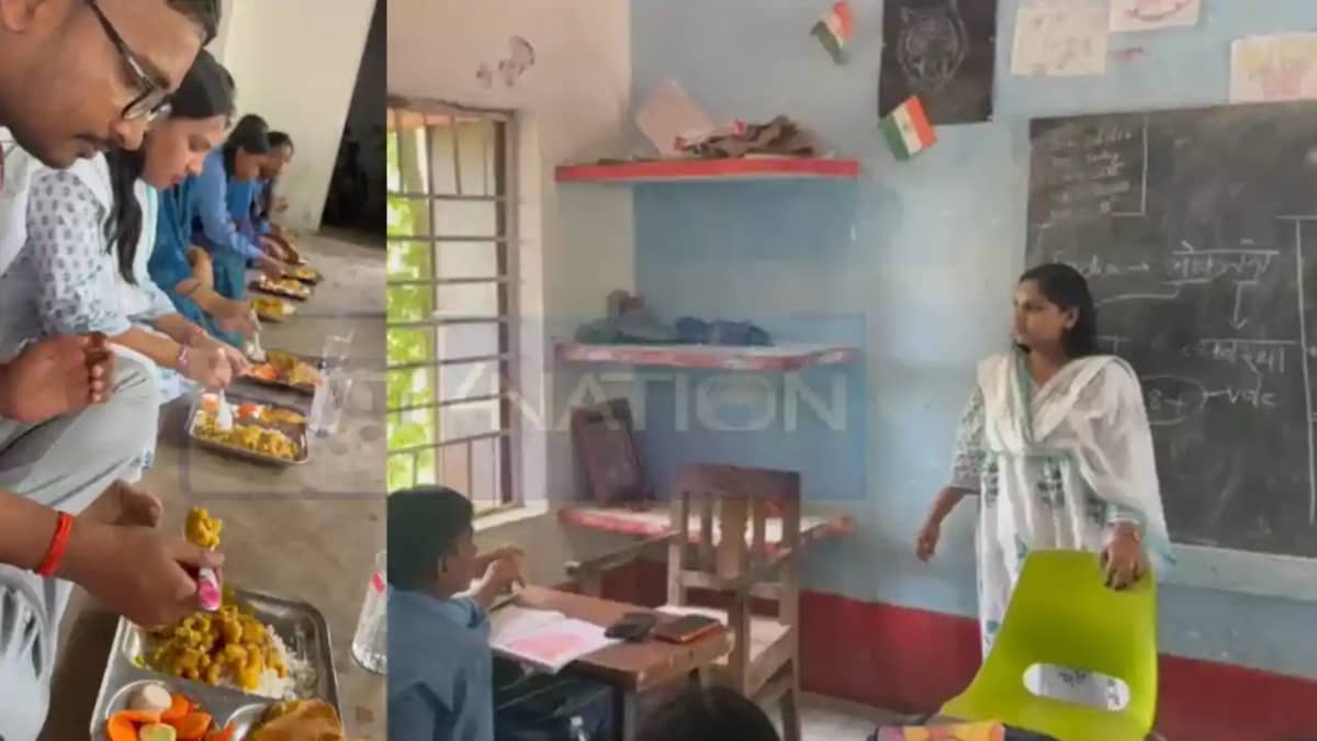 Gaya BDO Teaches Students Shares Midday Meal at SchoolGaya Gaya BDO Teaches Students Shares Midday Meal at SchoolGaya