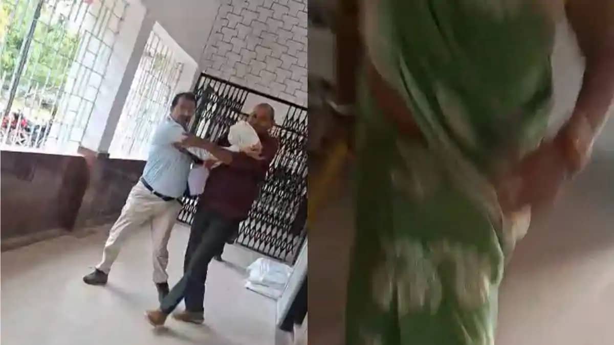 महिला प्रोफेसर को देखते हीं मारने दौड़े विभागाध्यक्ष..जान बच महिला प्रोफेसर को देखते हीं मारने दौड़े विभागाध्यक्ष..जान बच