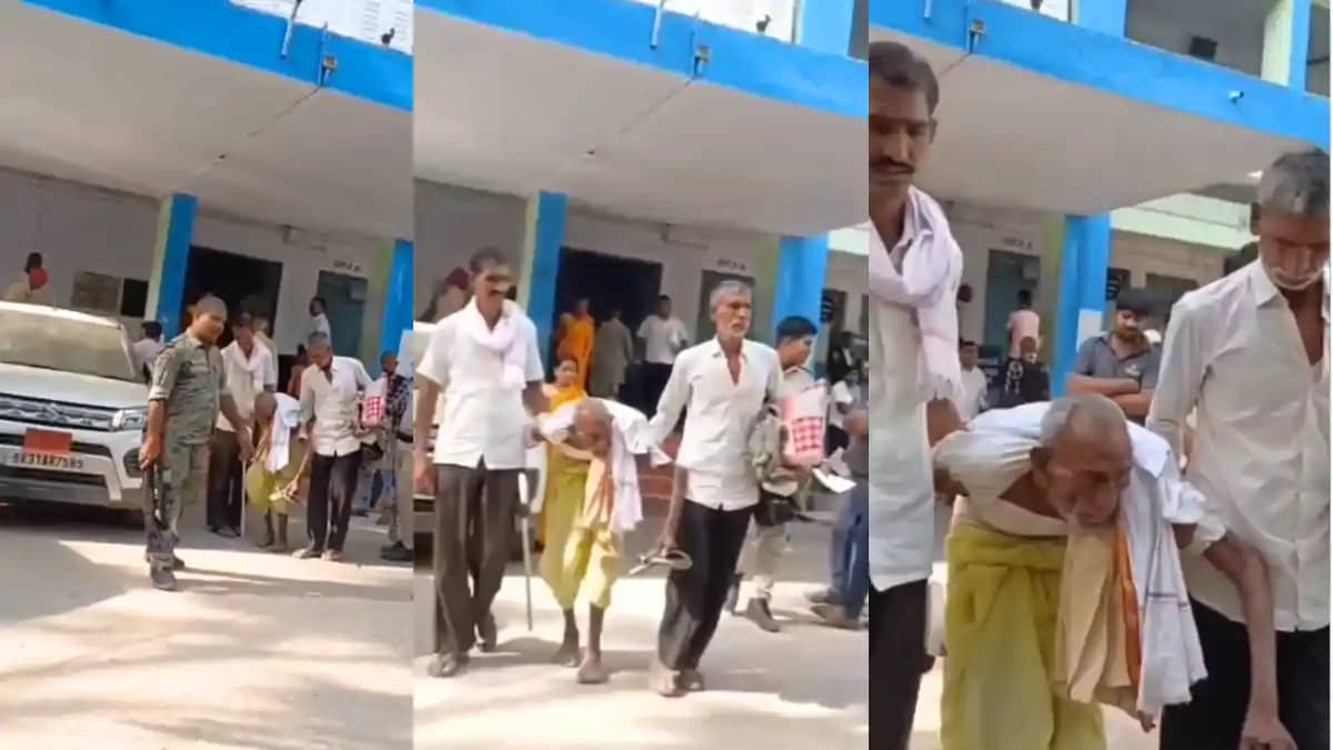 Bihar News : झुकी कमर...85 साल की उम्र...अब सलाखों के पीछे ग Bihar News : झुकी कमर...85 साल की उम्र...अब सलाखों के पीछे ग
