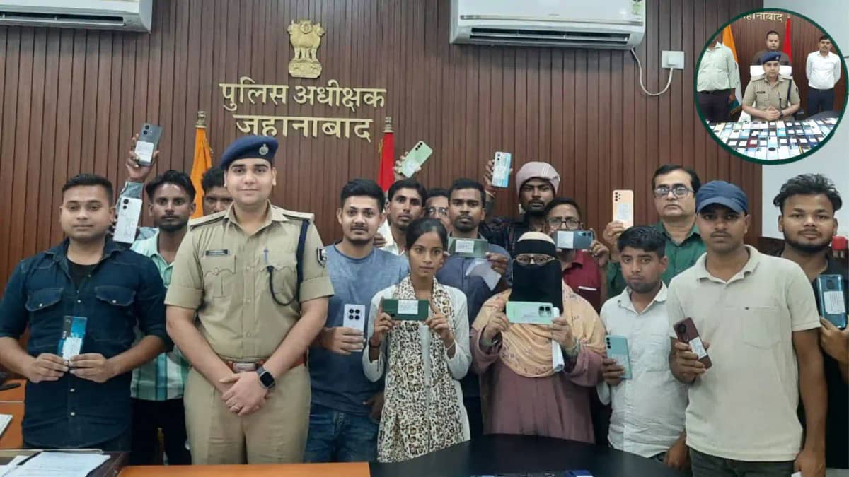 Jehanabad police brought smiles to 103 faces Jehanabad police brought smiles to 103 faces