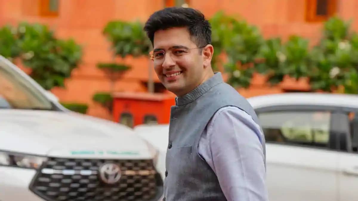 राज्यसभा सांसद राघव चड्ढा और डॉ. अशोक कुमार मित्तल आम आदमी प राज्यसभा सांसद राघव चड्ढा और डॉ. अशोक कुमार मित्तल आम आदमी प