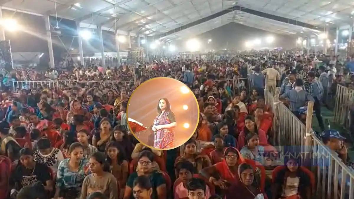 Huge commotion at Vaishali Festival Huge commotion at Vaishali Festival
