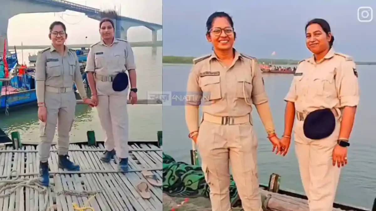 Woman Cop Viral Reel on Duty Boat Sparks Discipline Debate Woman Cop Viral Reel on Duty Boat Sparks Discipline Debate