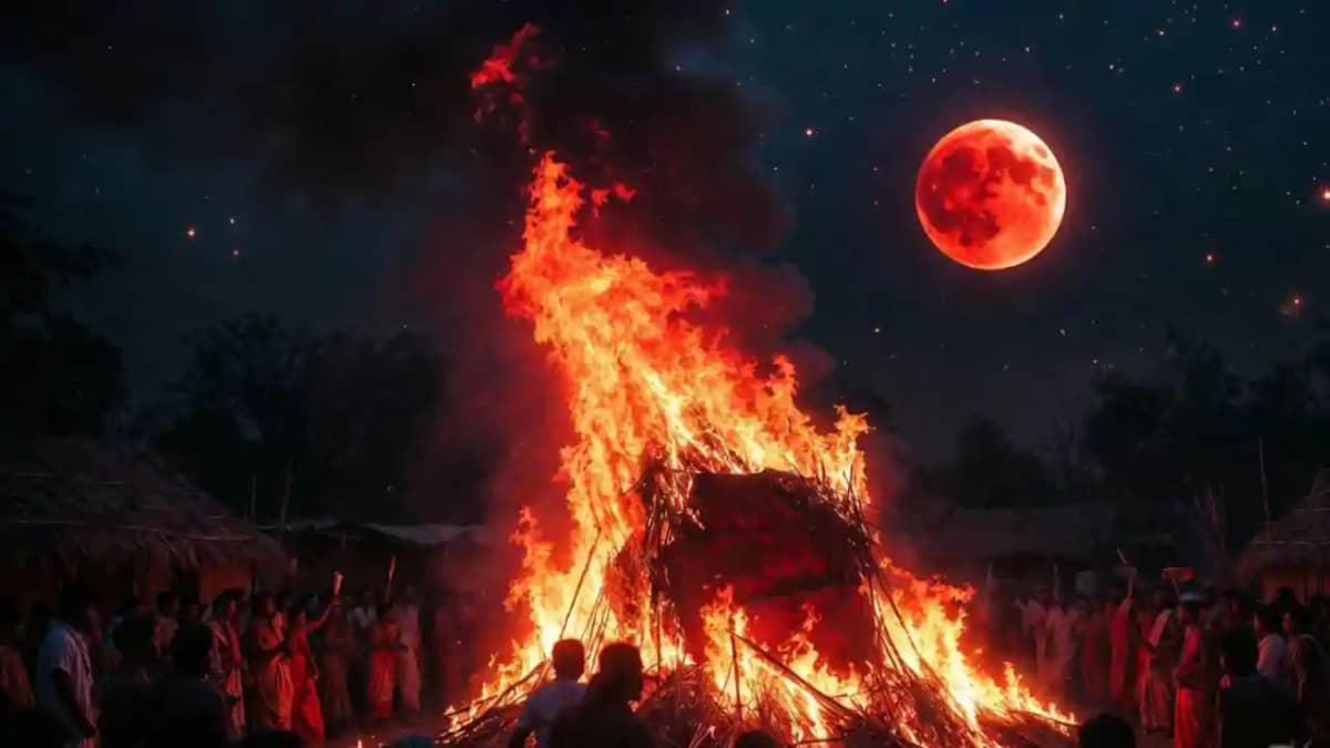 Bhadra Total Lunar Eclipse Holika After Midnight Bhadra Total Lunar Eclipse Holika After Midnight