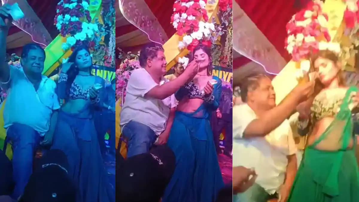 Bihar Teacher News : बेगूसराय में शराब के नशे में नर्तकी संग Bihar Teacher News : बेगूसराय में शराब के नशे में नर्तकी संग