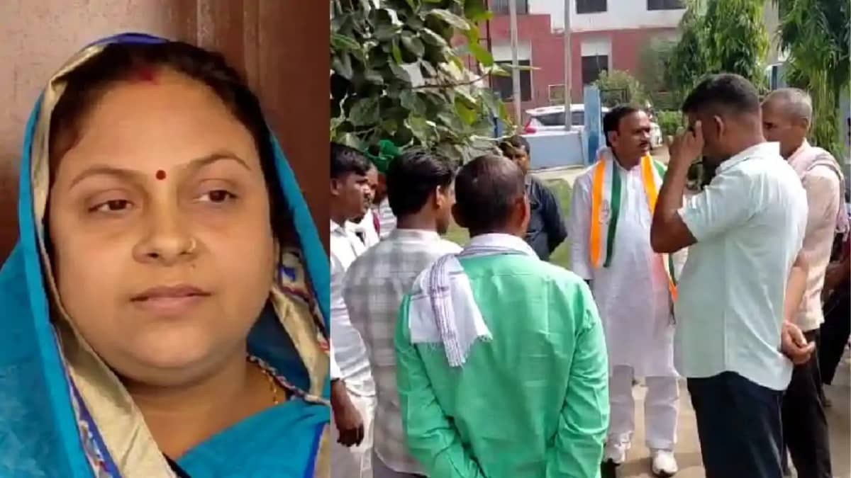 Bihar assembly election - कांग्रेस विधायक के आवास में आधी रा Bihar assembly election - कांग्रेस विधायक के आवास में आधी रा