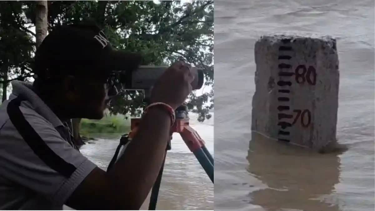 गंडक नदी में उफान: खतरे के निशान से 51 सेंटीमीटर ऊपर पहुंचा गंडक नदी में उफान: खतरे के निशान से 51 सेंटीमीटर ऊपर पहुंचा