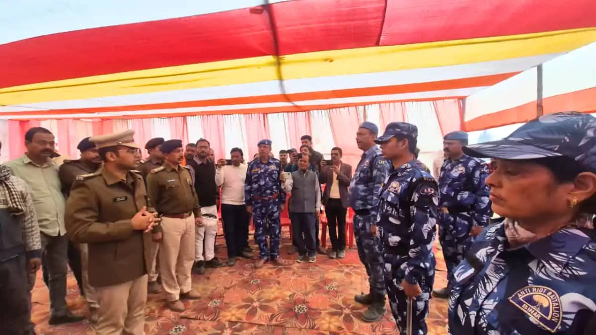 Bihar News : मोतिहारी में निर्माणाधीन विराट रामायण मंदिर की Bihar News : मोतिहारी में निर्माणाधीन विराट रामायण मंदिर की