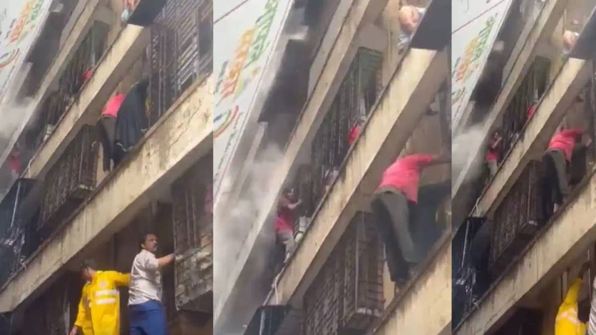 Mumbai andheri west sra building fire gaodevi dongar rescue Mumbai andheri west sra building fire gaodevi dongar rescue