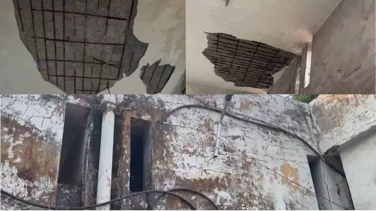 नवादा सदर अस्पताल का जर्जर भवन बना हादसों का सबब, मरीजों और नवादा सदर अस्पताल का जर्जर भवन बना हादसों का सबब, मरीजों और