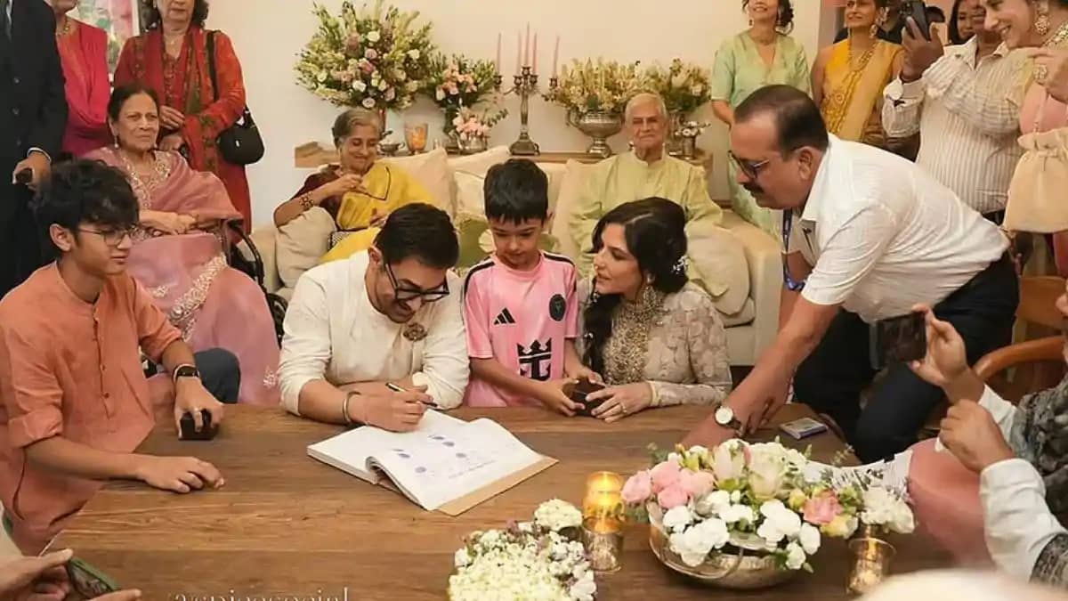 Aamir Khan Marries Gauri Spratt Aamir Khan Marries Gauri Spratt
