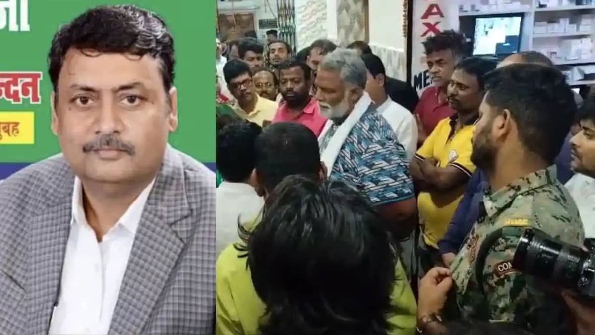 Former BSP candidate Naveen Kushwah Former BSP candidate Naveen Kushwah