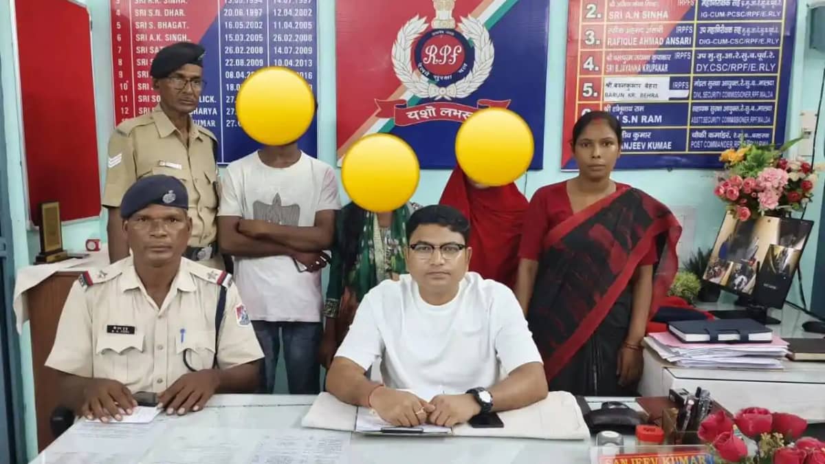 RPF Rescues Five Minor Children RPF Rescues Five Minor Children