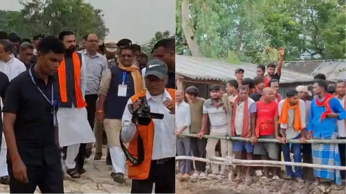 भागलपुर पहुंचे मुख्यमंत्री सम्राट चौधरी, राघोपुर में गंगा के भागलपुर पहुंचे मुख्यमंत्री सम्राट चौधरी, राघोपुर में गंगा के