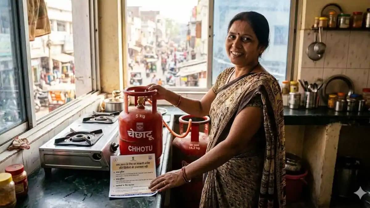 बड़ी राहत: अब बिना एड्रेस प्रूफ मिलेगा 5KG गैस सिलेंडर, सिर् बड़ी राहत: अब बिना एड्रेस प्रूफ मिलेगा 5KG गैस सिलेंडर, सिर्