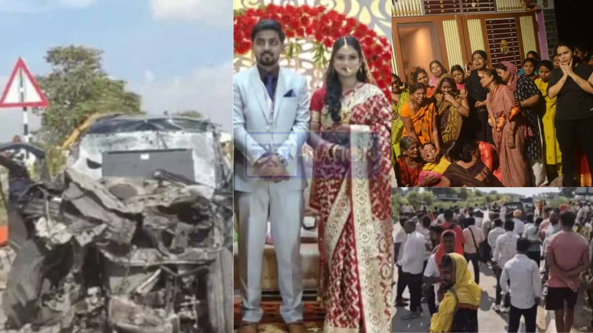 Bhojpur road accident 4 dead, including a newlywed couple fr Bhojpur road accident 4 dead, including a newlywed couple fr