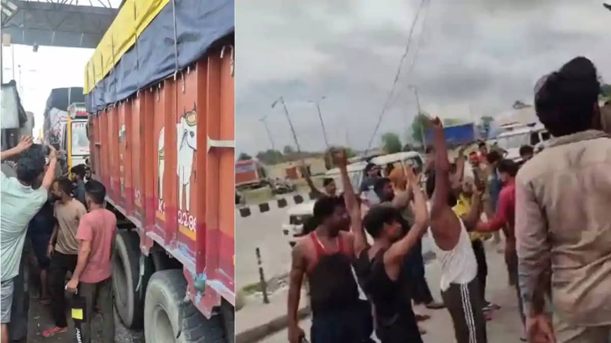 डोभी बॉर्डर पर जीएसटी के नाम पर अवैध वसूली का आरोप: हर शिफ्ट डोभी बॉर्डर पर जीएसटी के नाम पर अवैध वसूली का आरोप: हर शिफ्ट