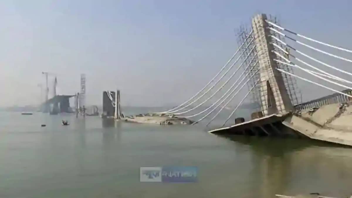 Bihar bridge construction - तीन बार धराशायी हुए अगवानी सुल्त Bihar bridge construction - तीन बार धराशायी हुए अगवानी सुल्त