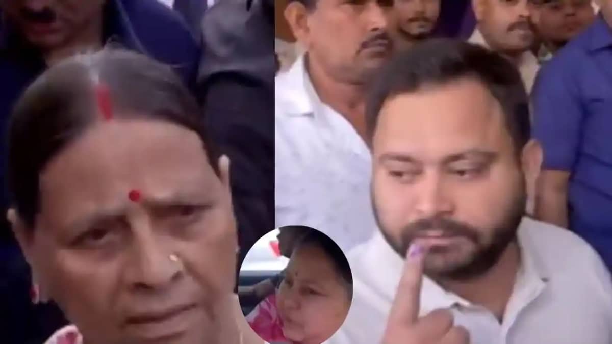 लालू परिवार ने डाला वोट लालू परिवार ने डाला वोट