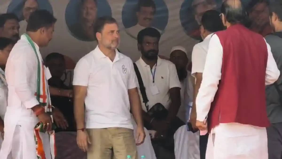 Bihar Election 2025 : बांका में एनडीए पर जमकर बरसे राहुल गां Bihar Election 2025 : बांका में एनडीए पर जमकर बरसे राहुल गां