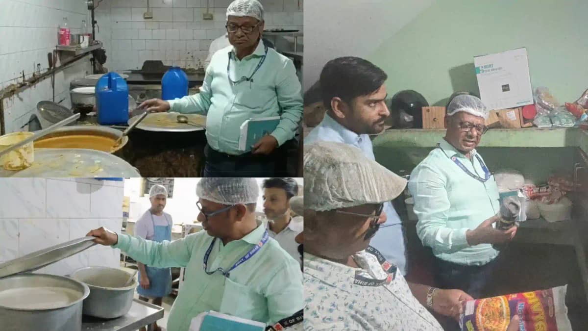 Food Safety Raid in Bansi Vihar Restaurant Patna Food Safety Raid in Bansi Vihar Restaurant Patna