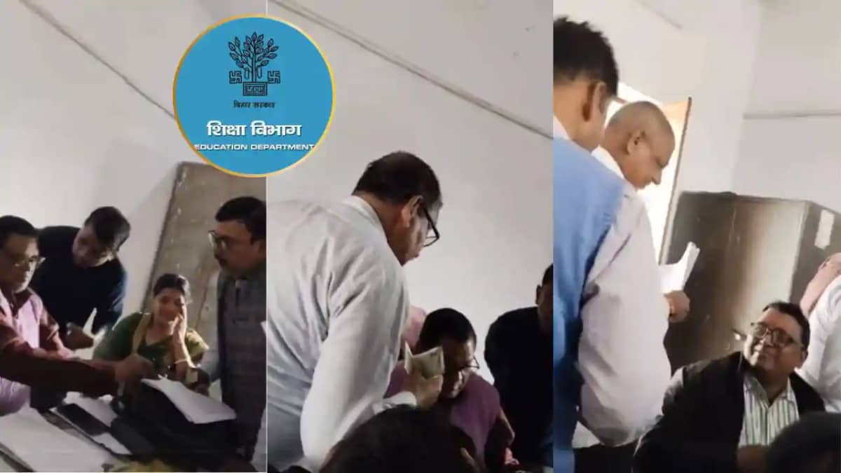 Bribery Exposed in Bihar Education Dept Bribery Exposed in Bihar Education Dept