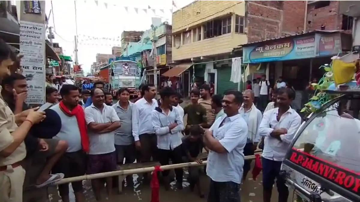 waterlogging in Nawada waterlogging in Nawada