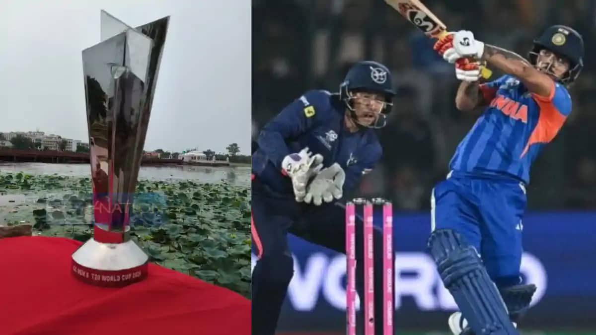 Nalanda Artist Crafts T20 World Cup Replica for Ishan Kishan Nalanda Artist Crafts T20 World Cup Replica for Ishan Kishan