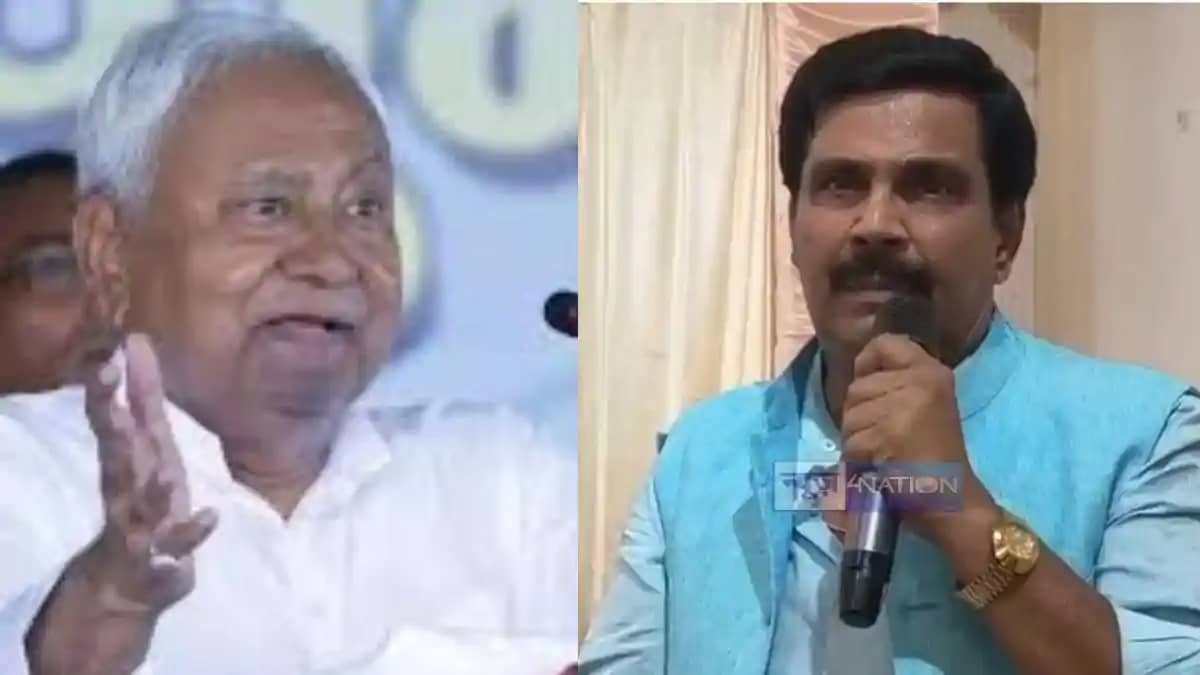 Anand Mohan Claims Nitish Kumar Quit Under Gunpoint Pressure Anand Mohan Claims Nitish Kumar Quit Under Gunpoint Pressure
