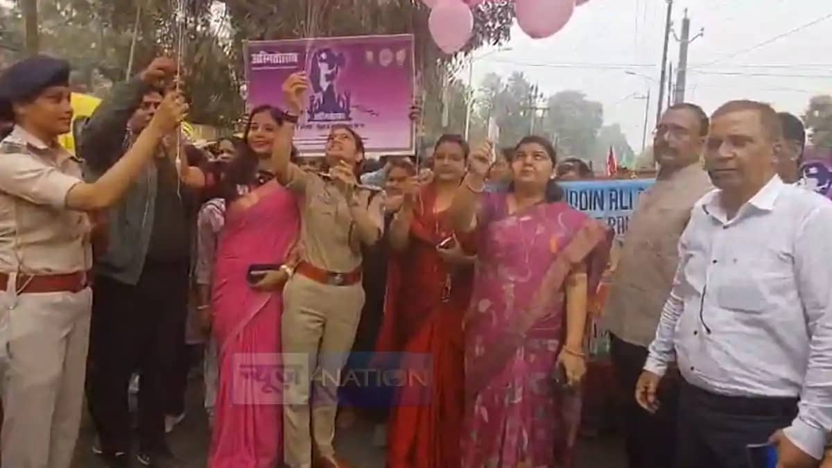 Women Day Rally in Purnia Promotes Empowerment SP Flags Off Women Day Rally in Purnia Promotes Empowerment SP Flags Off