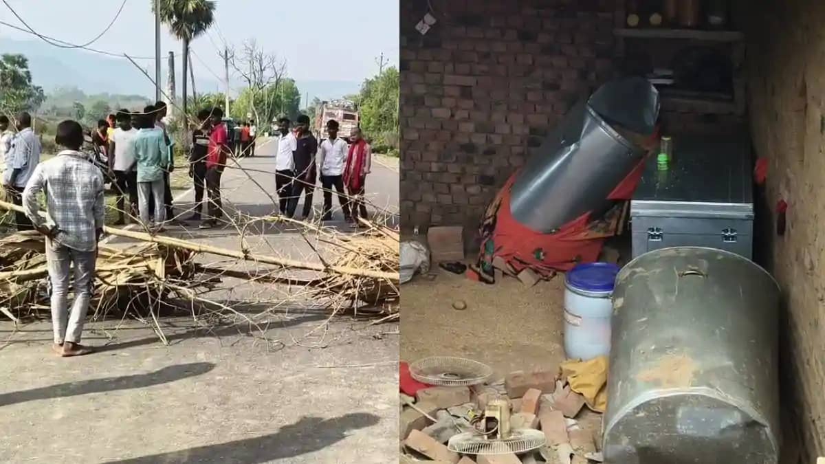 Elephant rampage in Nawada Elephant rampage in Nawada