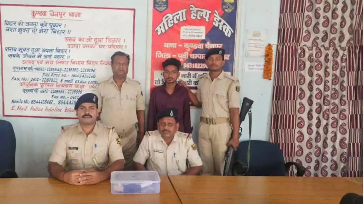 मोतिहारी पुलिस की बड़ी कामयाबी: वारदात से पहले धरा गया अपराध मोतिहारी पुलिस की बड़ी कामयाबी: वारदात से पहले धरा गया अपराध
