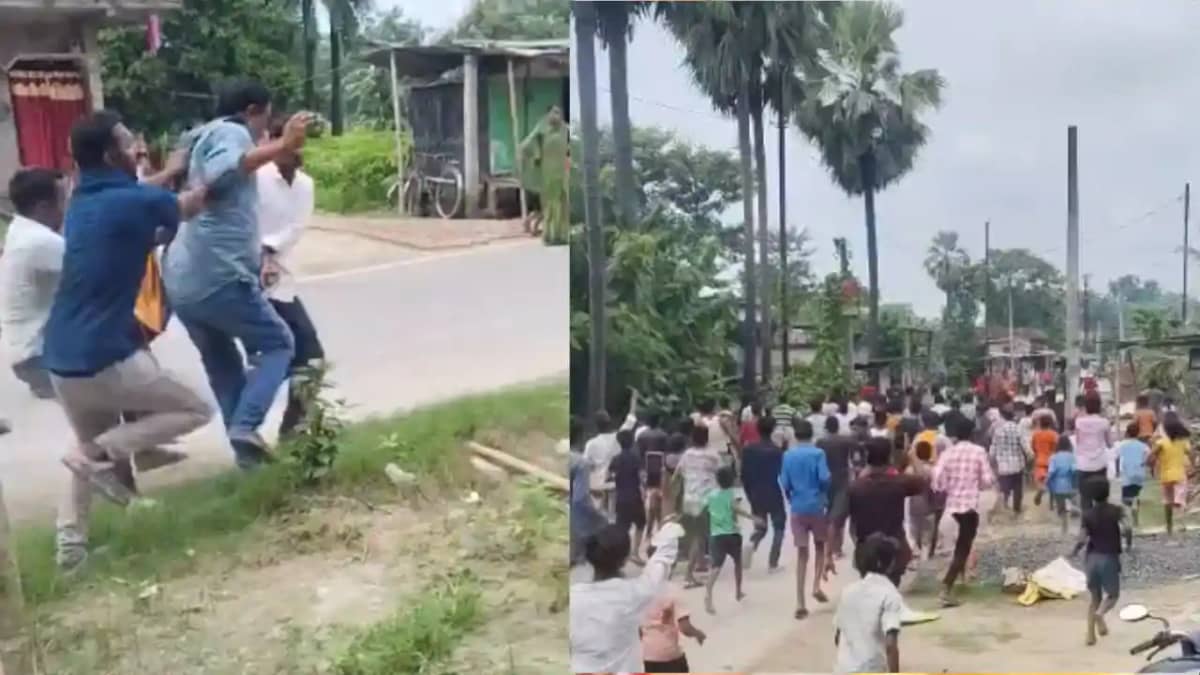 Vaishali Mukhiya Beaten Roadblock After Labourer Death Vaishali Mukhiya Beaten Roadblock After Labourer Death