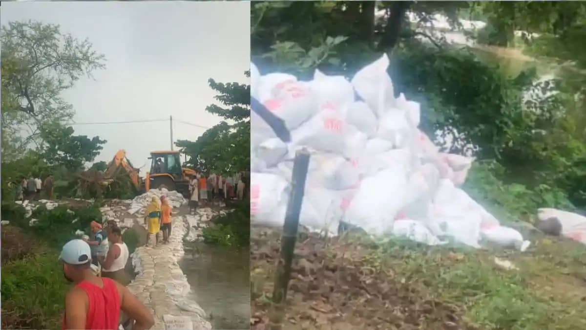 ब्रह्मोत्तर बांध को बचाने के लिए प्रशासन और जनप्रतिनिधियों न ब्रह्मोत्तर बांध को बचाने के लिए प्रशासन और जनप्रतिनिधियों न
