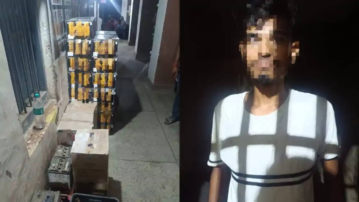 Bihar News : पूर्णिया में पिकअप पर लोड शराब की बड़ी खेप पुलिस Bihar News : पूर्णिया में पिकअप पर लोड शराब की बड़ी खेप पुलिस