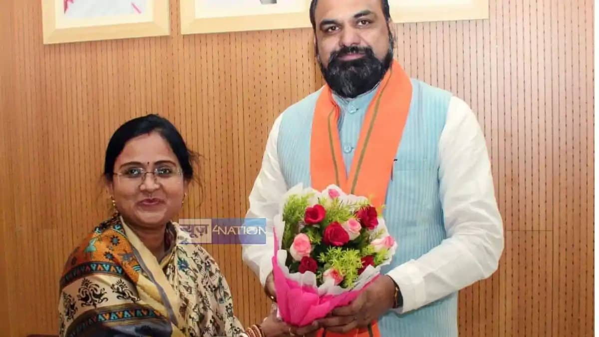 Anita Takes Warisaliganj Issues to Bihar CM Anita Takes Warisaliganj Issues to Bihar CM