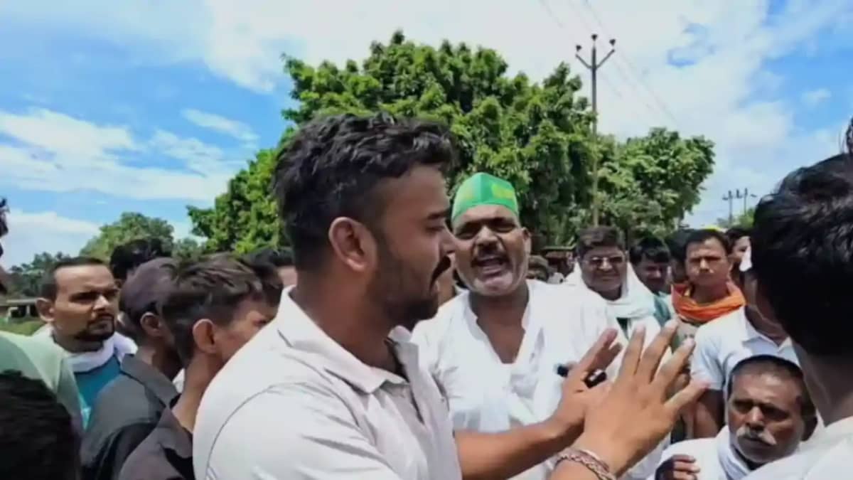 Bihar News : बिहार बंद के दौरान राजद नेता की दिखी दबंगई, एम् Bihar News : बिहार बंद के दौरान राजद नेता की दिखी दबंगई, एम्