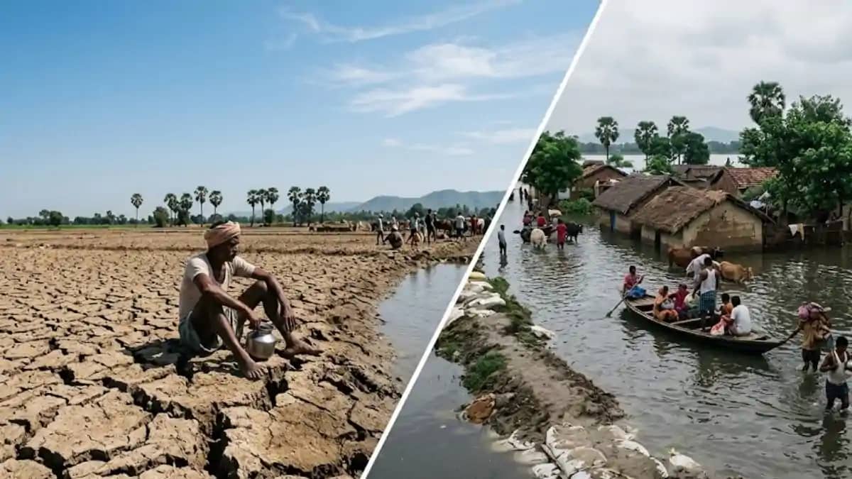 Bihar receives 27% less rainfall in monsoon season Bihar receives 27% less rainfall in monsoon season