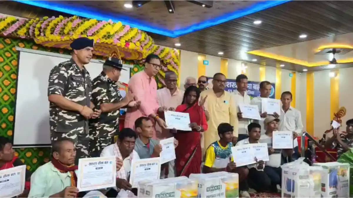 रामनगर में SSB का नागरिक कल्याण कार्यक्रम, किसानों और युवाओं रामनगर में SSB का नागरिक कल्याण कार्यक्रम, किसानों और युवाओं