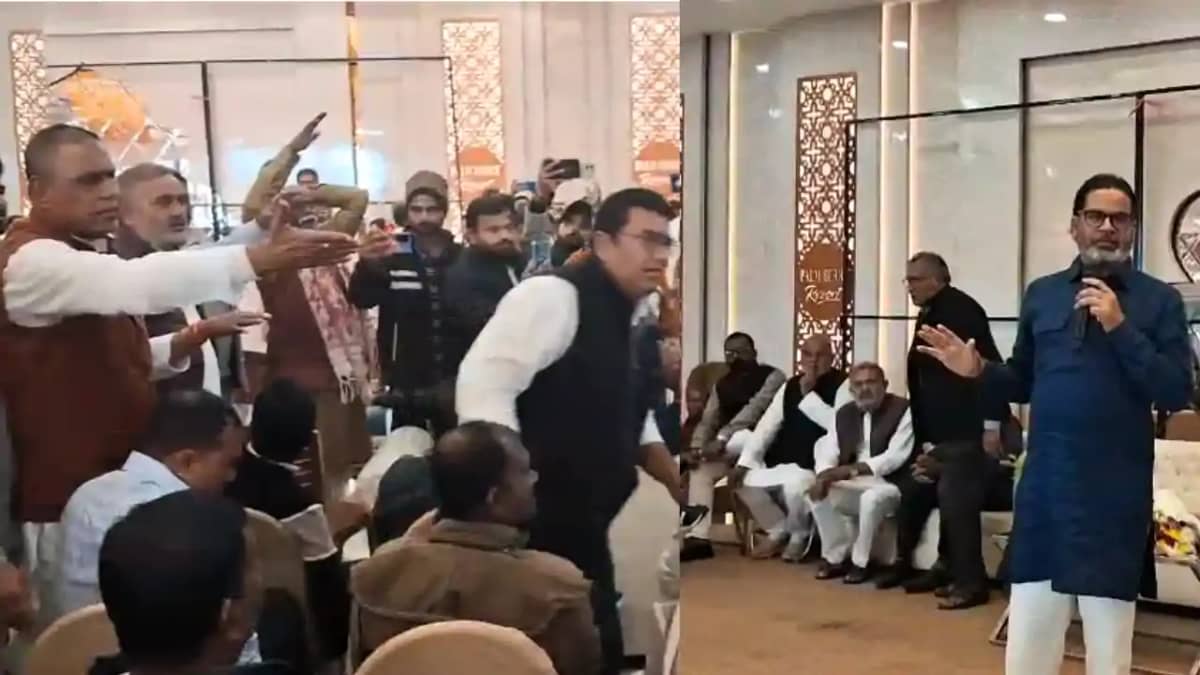 Bihar Politics : मोतिहारी में जन सुराज की बैठक में हंगामा, क Bihar Politics : मोतिहारी में जन सुराज की बैठक में हंगामा, क