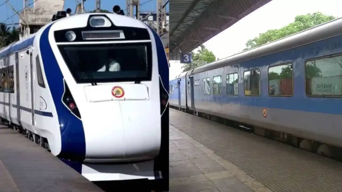 Vande bharat news - वंदे भारत ने शताब्दी एक्सप्रेस को दिया झ Vande bharat news - वंदे भारत ने शताब्दी एक्सप्रेस को दिया झ
