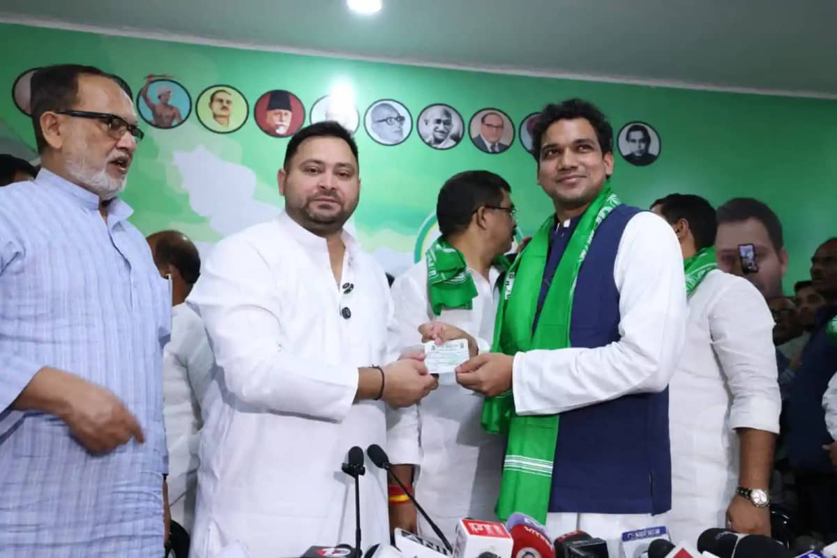 बेटे के राजद में शामिल होने पर क्या बोले जदयू सांसद गिरधारी बेटे के राजद में शामिल होने पर क्या बोले जदयू सांसद गिरधारी