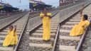 Nawada railway line video viral Nawada railway line video viral