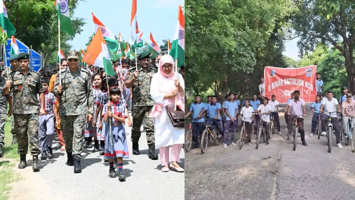 Independence Day 2026 : 205 कोबरा परिसर में 'वंदे मातरम्' और Independence Day 2026 : 205 कोबरा परिसर में 'वंदे मातरम्' और