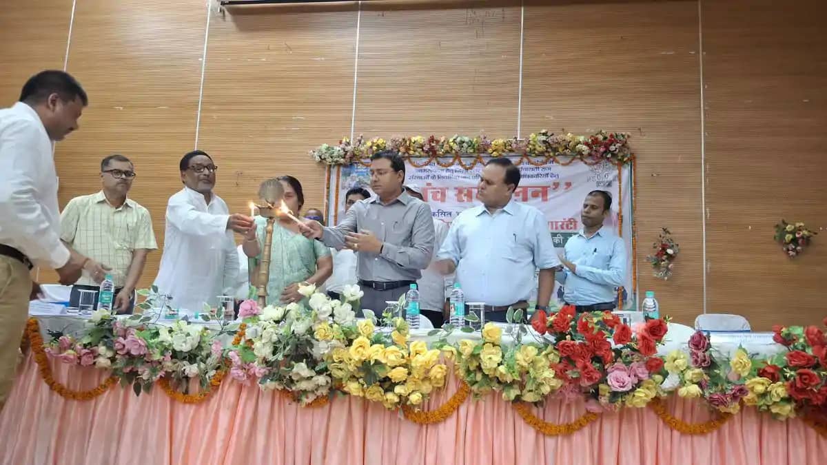 'विकसित भारत-जी राम जी अधिनियम 2025' को लेकर जिला स्तरीय पंच 'विकसित भारत-जी राम जी अधिनियम 2025' को लेकर जिला स्तरीय पंच
