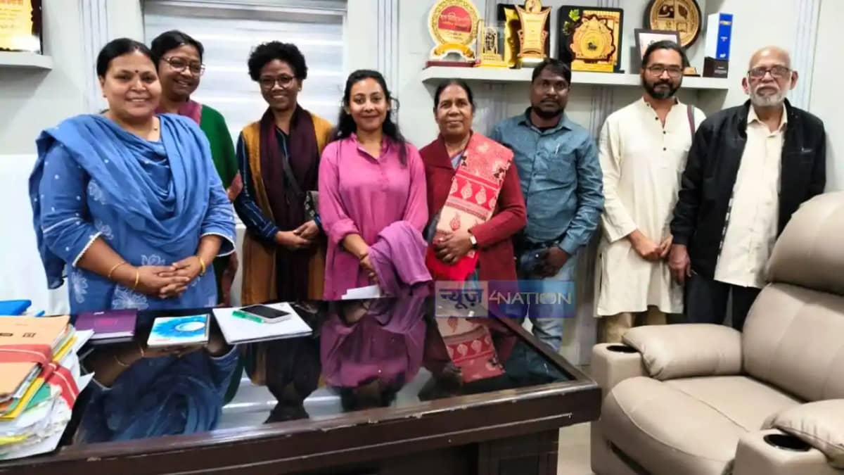 Jharkhand News : झारखंड जनाधिकार महासभा के प्रतिनिधिमंडल ने Jharkhand News : झारखंड जनाधिकार महासभा के प्रतिनिधिमंडल ने