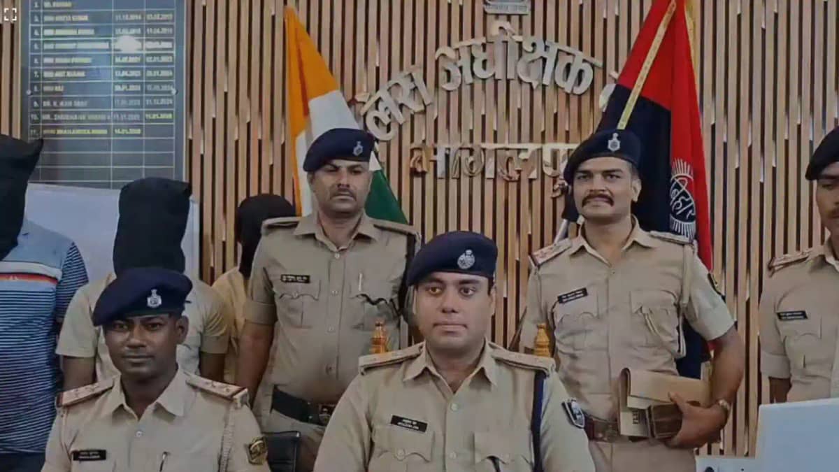 Bhagalpur mini gun factory busted stf raid Bhagalpur mini gun factory busted stf raid