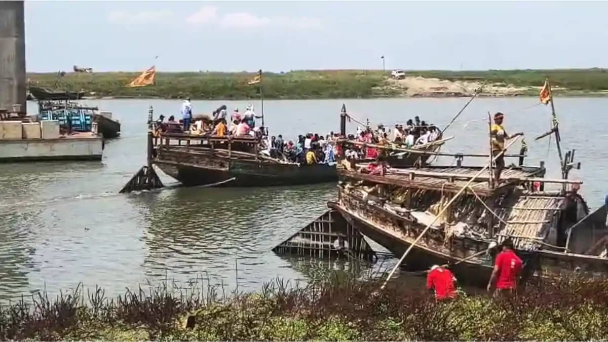 Bihar News : विक्रमशिला सेतु बंद होने का साइड इफेक्ट, गंगा क Bihar News : विक्रमशिला सेतु बंद होने का साइड इफेक्ट, गंगा क