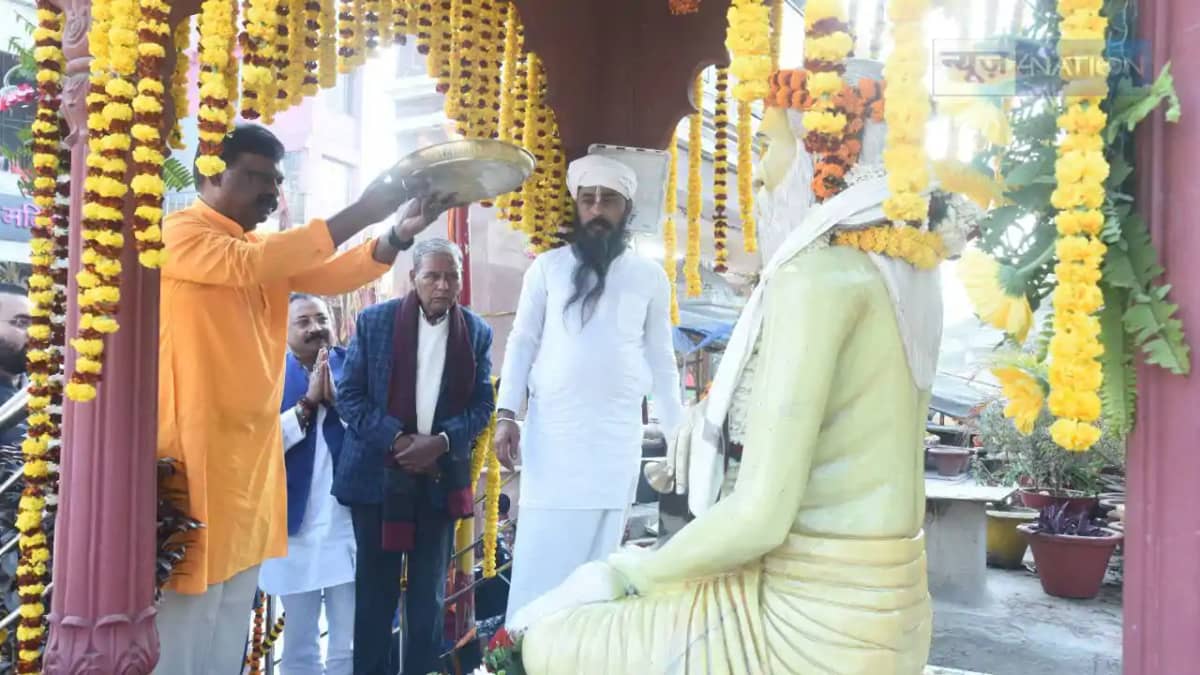 sant ravidas jayanti - महावीर मन्दिर में संत रविदास जयंती सम sant ravidas jayanti - महावीर मन्दिर में संत रविदास जयंती सम